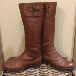 Franco Sarto Brown Riding Boots